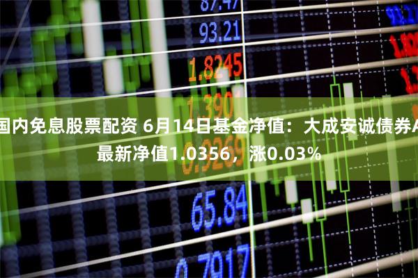 国内免息股票配资 6月14日基金净值：大成安诚债券A最新净值