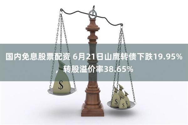 国内免息股票配资 6月21日山鹰转债下跌19.95%，转股溢